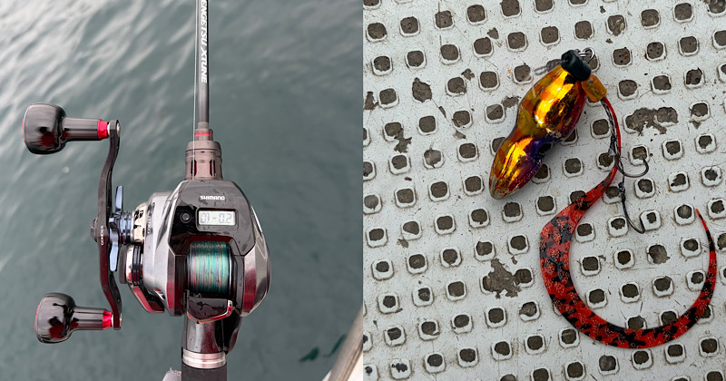 アコラバ・タイラバで使用したタックル